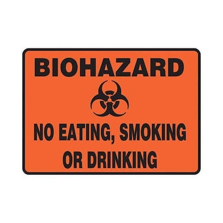 Accuform Safety Sign, MBHZ503VS MBHZ503VS